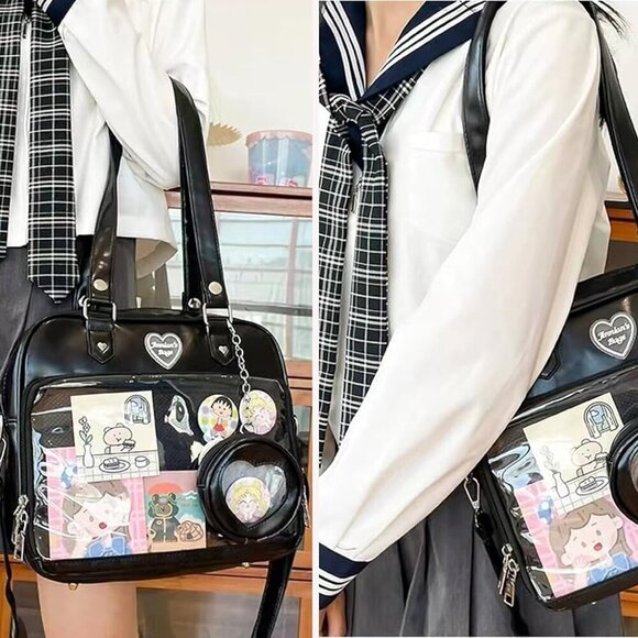 Ita Bag Crossbody Handbags Kawaii Shoulder Purse Square Backpack with Insert Ani - Picture 6 of 7